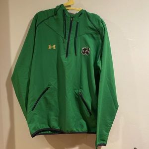 UA Under Armour Norte Dame pullover.